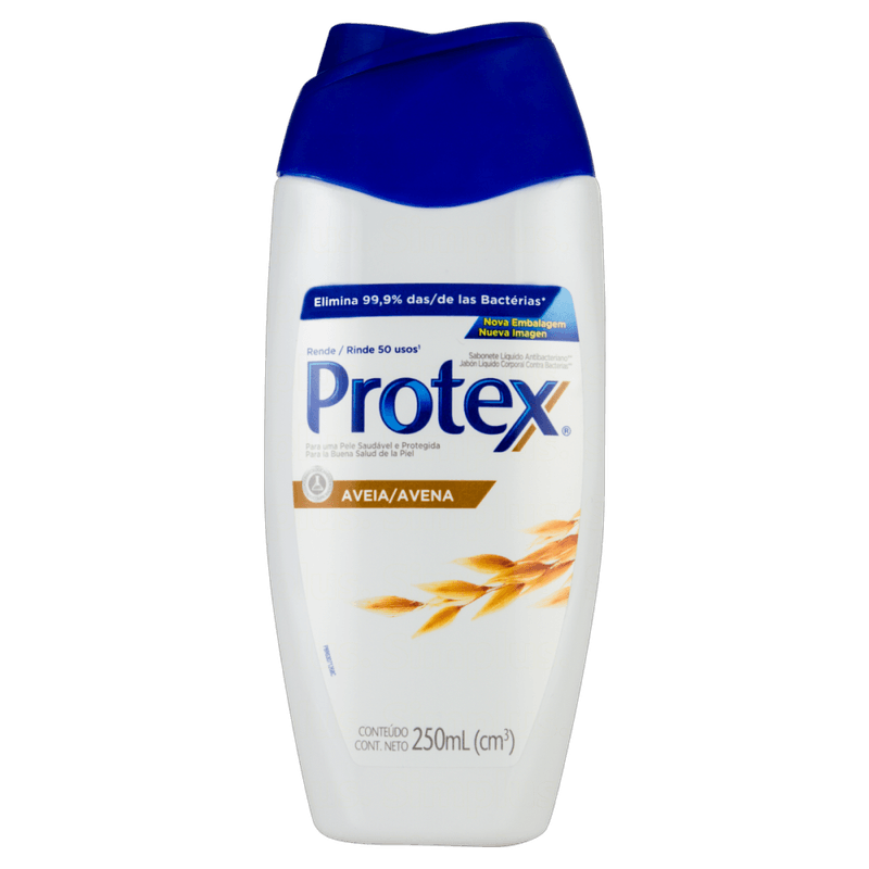 Sabonete-Liquido-Antibacteriano-Aveia-Protex-Frasco-250ml