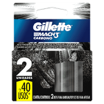 Carga-de-Aparelho-para-Barbear-Gillette-Mach3-Carbono-2-Unidades