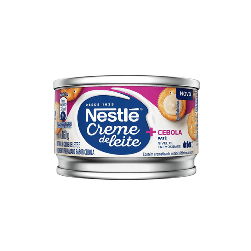 Patê De Creme De Leite Cebola Nestlé Lata 160g