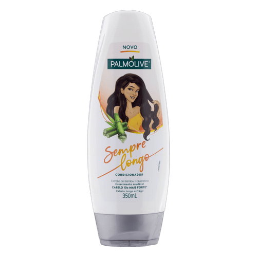 Condicionador Extrato de Bambu + Queratina Kera-Ceramide Serum Palmolive Sempre Longo Frasco 350ml