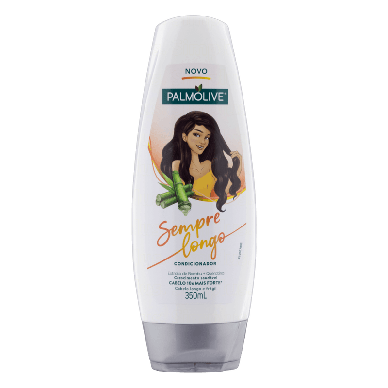 Condicionador-Extrato-de-Bambu---Queratina-Kera-Ceramide-Serum-Palmolive-Sempre-Longo-Frasco-350ml