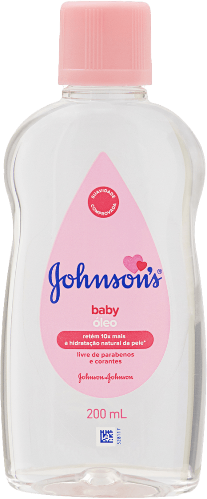 Óleo para Bebê Johnson's Baby Frasco 200ml