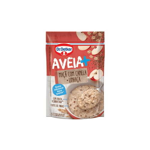 Aveia Dr. Oetker Maçã com Canela + Linhaca 60g