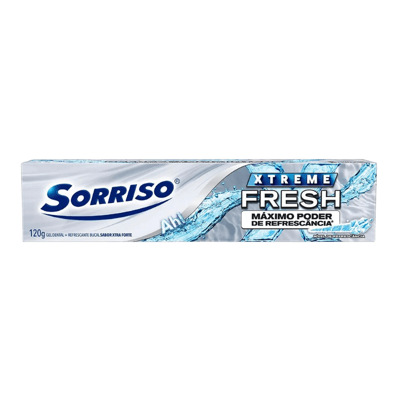 Gel-Dental-Xtra-Forte-Sorriso-Xtreme-Fresh-Caixa-120g