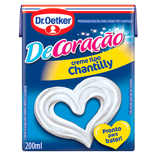 Creme Tipo Chantilly Pó Dr.Oetker 200ml