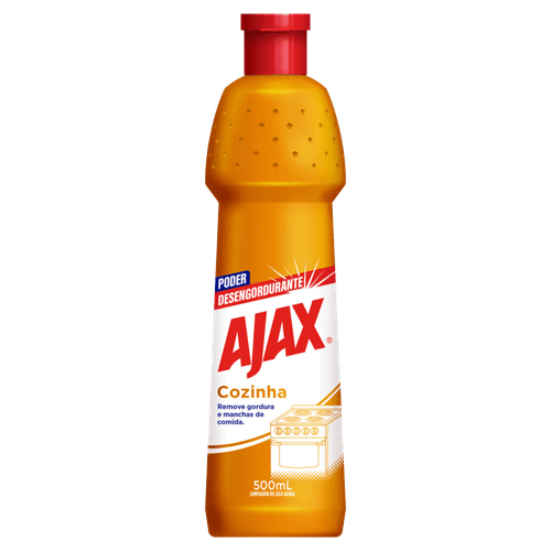 Limpador de Uso Geral Desengordurante Cozinha Ajax Squeeze 500ml