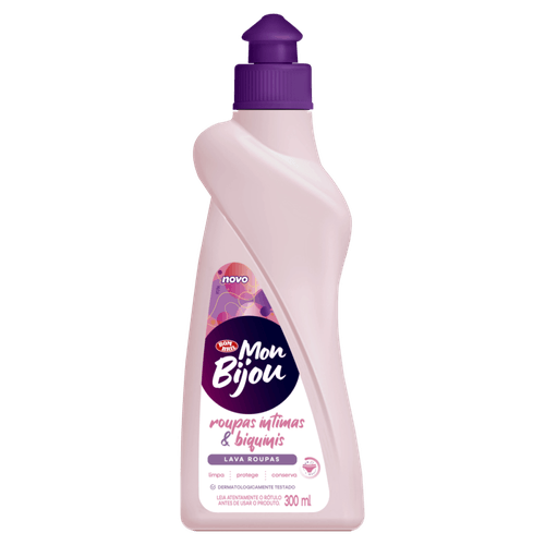 Lava-Roupas Líquido Roupas Íntimas & Biquínis Mon Bijou Frasco 300ml