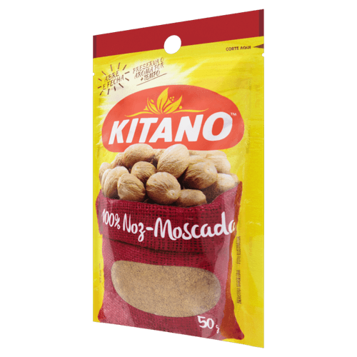 100% Noz-Moscada Kitano Pacote 50g