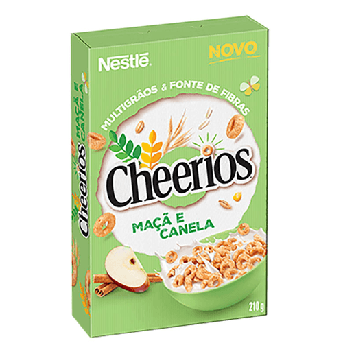 Cereal Matinal CHEERIOS Maçã e Canela 210g