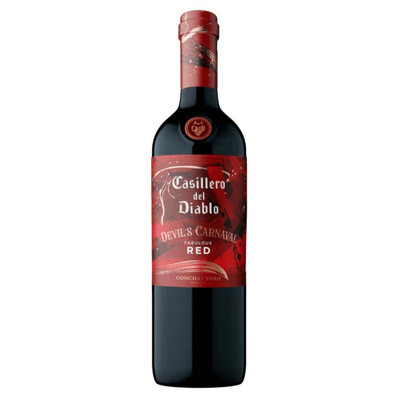 Vinho-Chileno-Tinto-Meio-Seco-Fabulous-Red-Casillero-del-Diablo-Devil-s-Carnaval-Garrafa-750ml