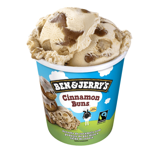 Sorvete Ben & Jerry's Cinnamon Buns 458ml