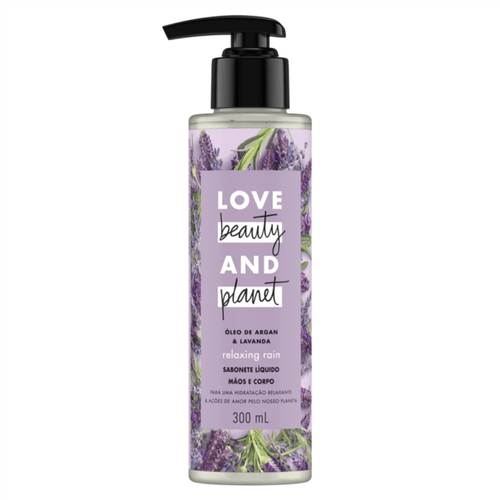 Sabonete Líquido Love Beauty And Planet Relaxing Rain 300ml