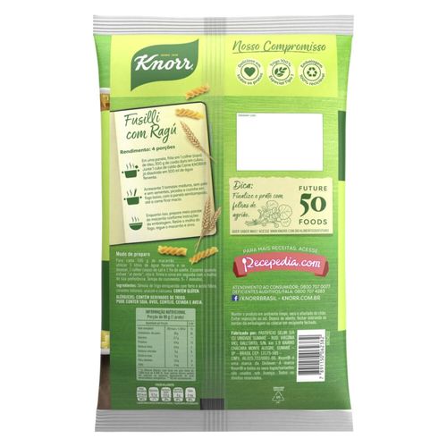 Macarrão de Sêmola Parafuso Knorr Pacote 500g