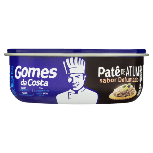 Patê de Atum Defumado Gomes da Costa Lata 150g