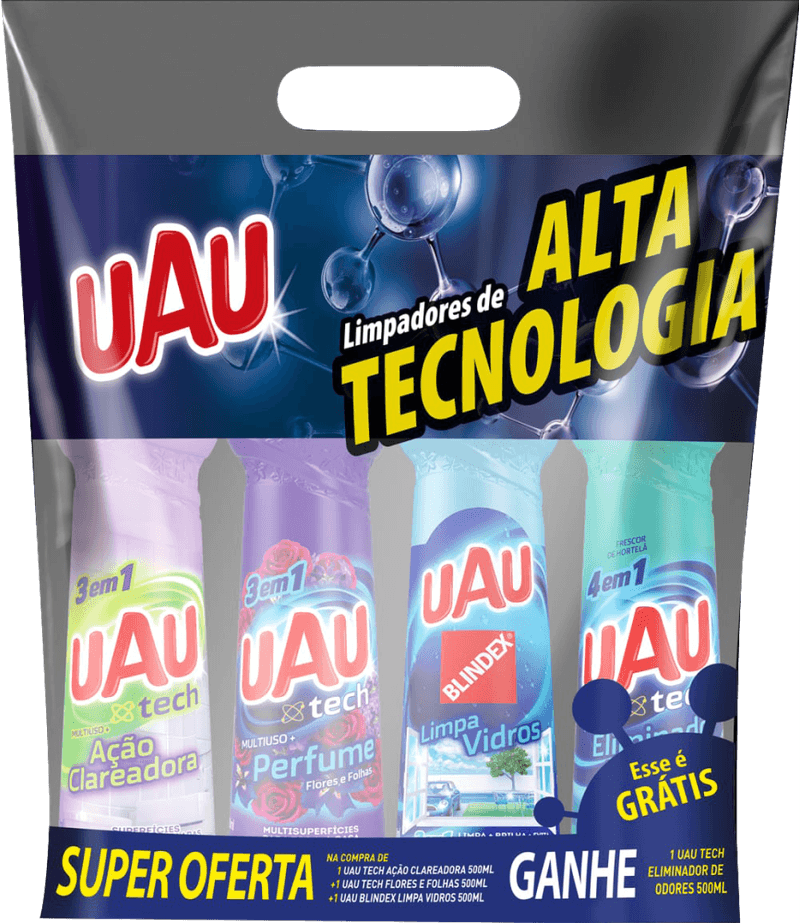 KIT-UAU-TECH-LV4PG3-GTS-LIMP-VD-500ML