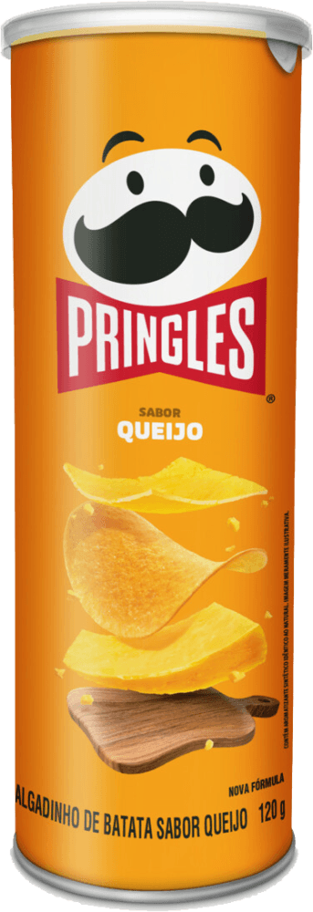 Salgadinho de Batata Queijo Pringles Tubo 120g