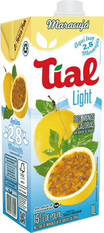 Néctar Tial Light Maracujá Tetra Pak 1 L