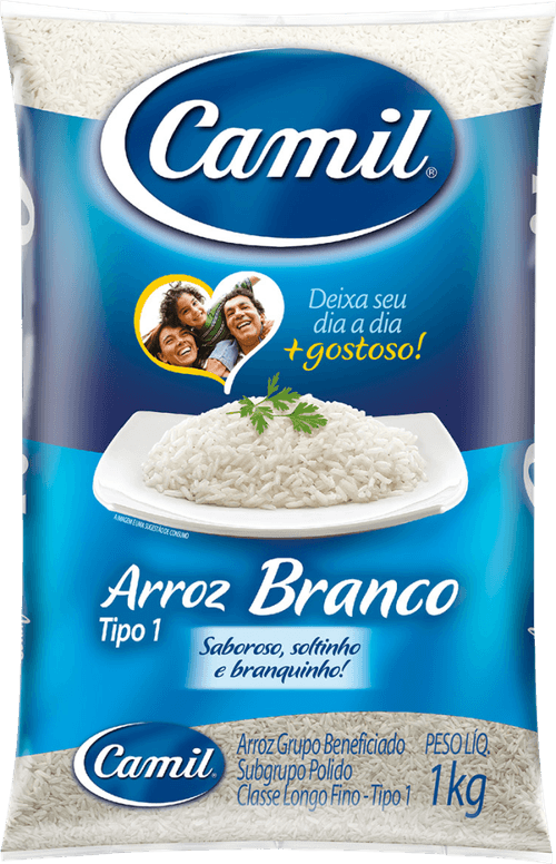 ARROZ BRANCO T1 CAMIL 1 kg