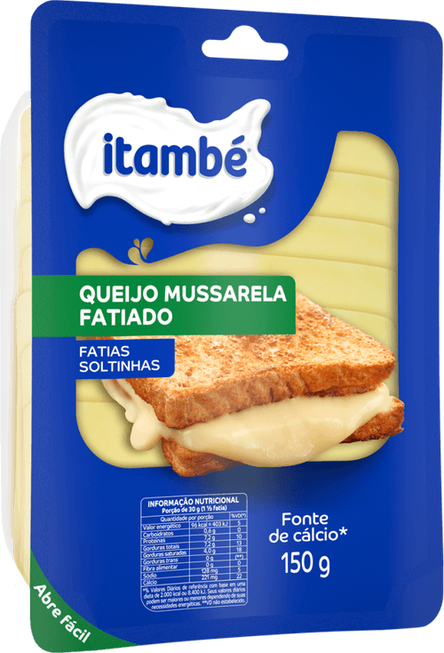 Queijo Mussarela Fatiado Itambé 150g