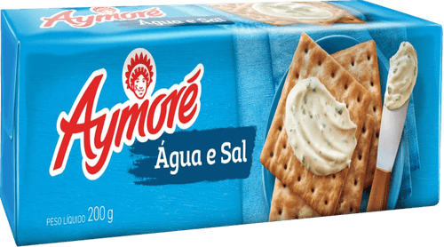 Biscoito Aymoré Água e Sal 200g