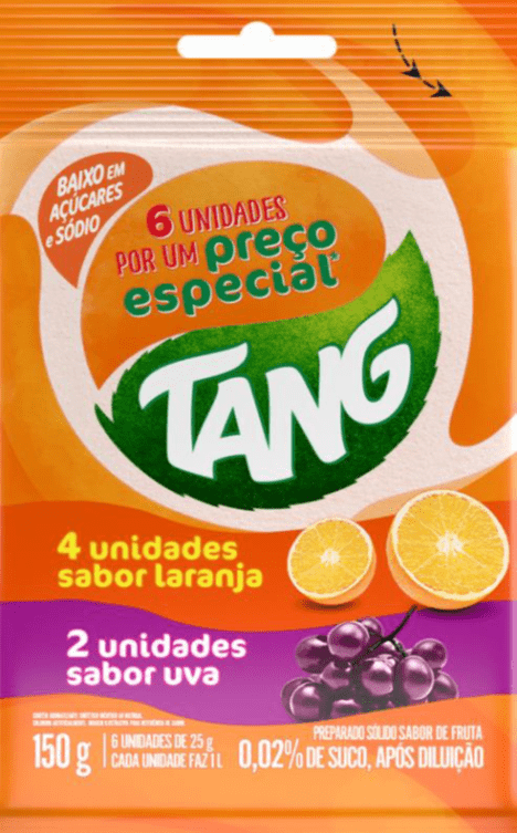 REFRESCO TANG 150G C/6UN