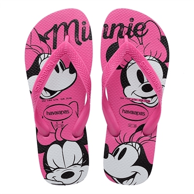 Sandália Havaianas Top Disney Rosa Hollywood 1 par 41/42