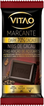 Chocolate-70--Cacau-Vitao-Zero-Acucar-Dark-Nibs-de-Cacau-70g