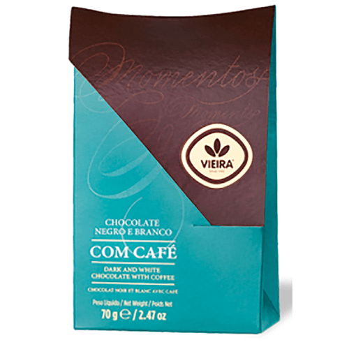 Chocolate Português Vieira Café 70g