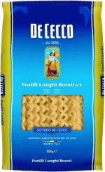 Massa-Italiana-Fusilli-De-Cecco-500g