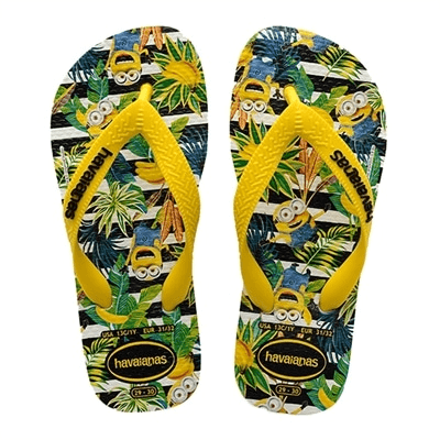 SAND HAVAIANAS MINIONS 1PR BCO/AMARE 33/34