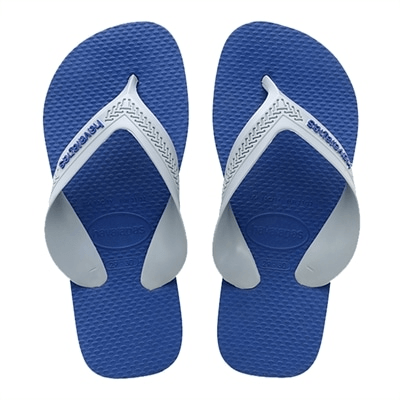 Sandália Havaianas Kids Max Grafite e Azul Nº 33 / 34 Par