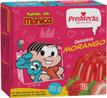 Preparo-de-Gelatina-em-Po-Morango-Turma-da-Monica-Predilecta-Caixa-20g