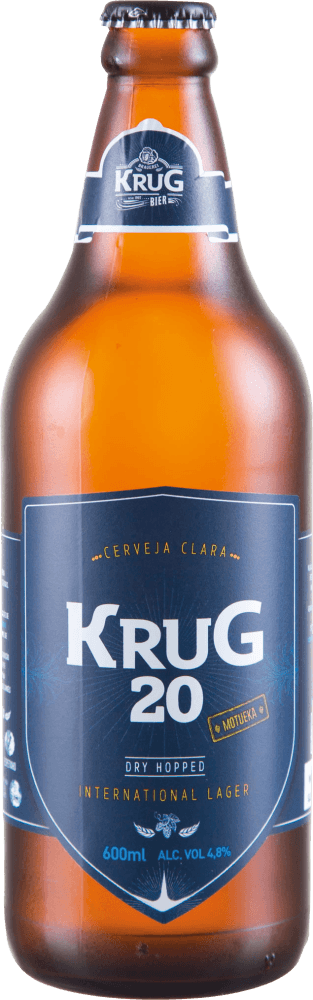 Cerveja Krug 20 International Lager 600ml