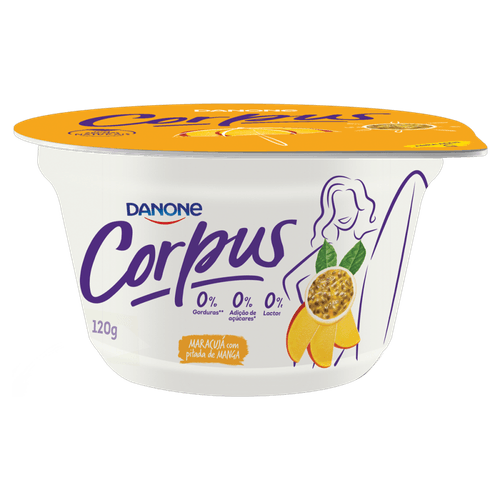Iogurte Polpa Corpus Manga e Maracujá 120g