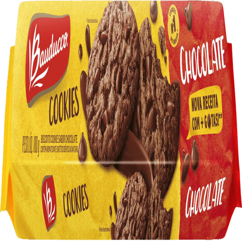 Biscoito Cookie Chocolate Bauducco Pacote 100g