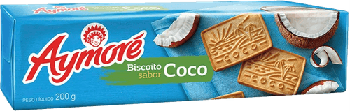 Biscoito Coco Aymoré Pacote 200g