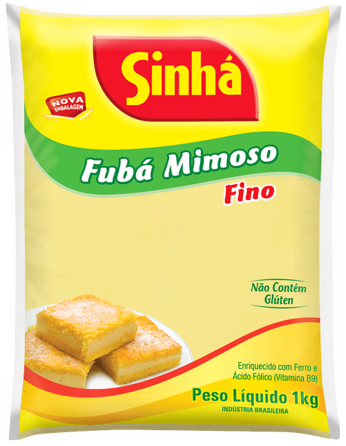 Fubá Mimoso Sinhá Pacote 1 kg