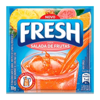 Bebida em Pó FRESH Salada de Frutas 10g