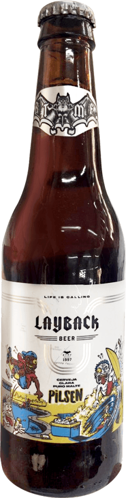 Cerveja Layback Pilsen 355ml Long Neck