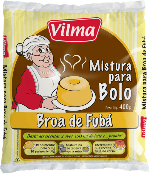 Mistura para Bolo Vilma Cenoura 400g