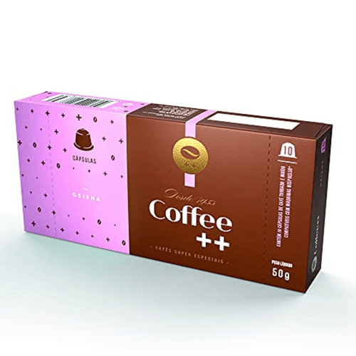 Café em Cápsula Coffee++ Geisha 50g 10 Unidades