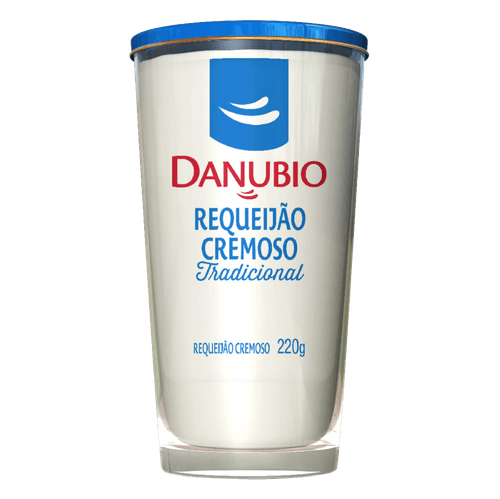 Requeijão Cremoso Tradicional Danubio Copo 220g