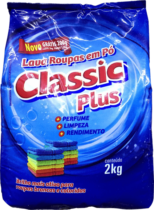 Sabão em Pó Classic Plus 2kg