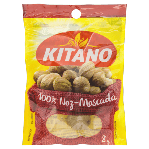 100% Noz-Moscada Kitano Pacote 8g