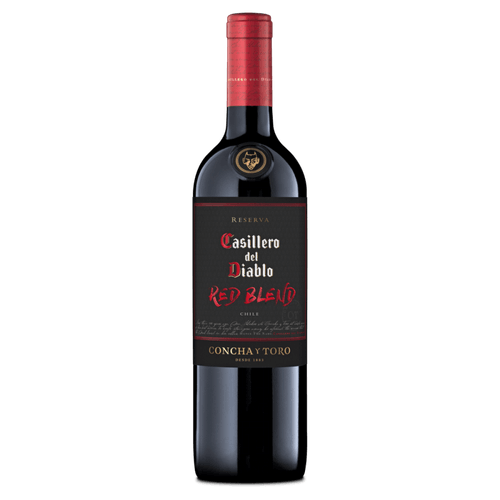 Vinho Chileno Tinto Meio Seco Reserva Red Blend Casillero del Diablo Valle Central Garrafa 750ml