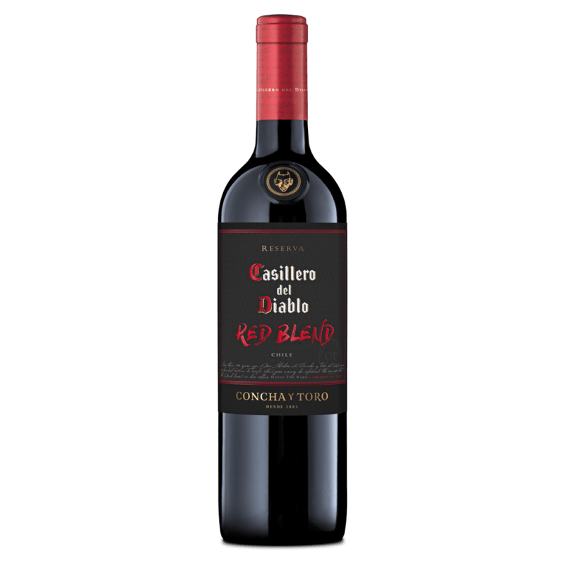 Vinho-Chileno-Tinto-Meio-Seco-Reserva-Red-Blend-Casillero-del-Diablo-Valle-Central-Garrafa-750ml