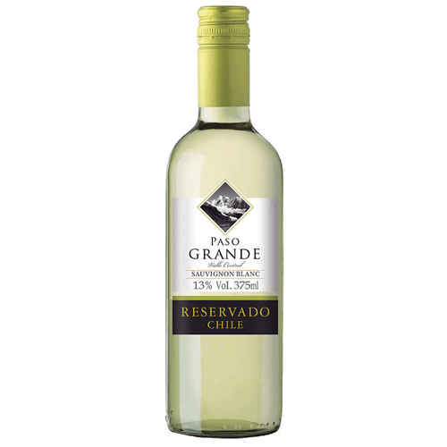 Vinho Chileno Paso Grande Reservado Sauvignon Blanc 375ml