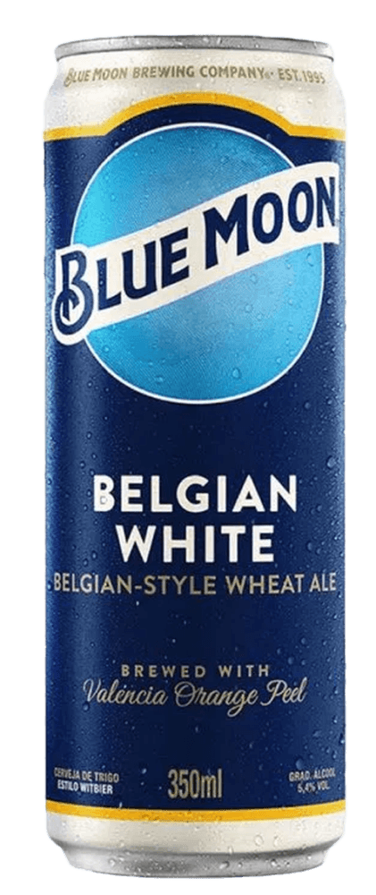 Cerveja Belgian White Ale Blue Moon Lata 355ml