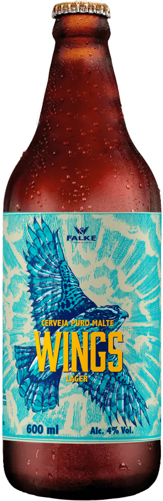 Cerveja Falke Bier Wings Lager 600ml