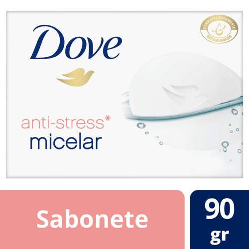 Sabonete em Barra Anti-Stress Micelar Dove Caixa 90g